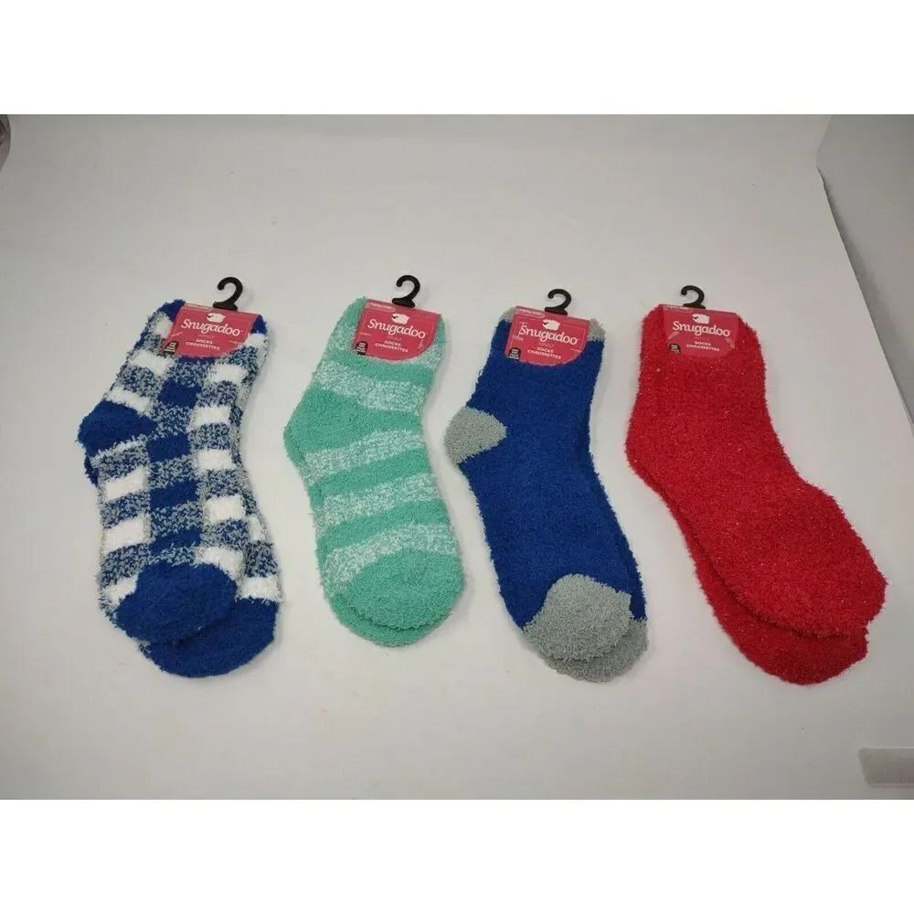 Snugadoo Super Soft, Warm, and Comfortable Adult Socks One Size Fits All - NEW